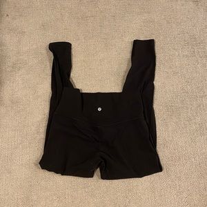 28” Inseam Black LuLu Lemon Align Leggings